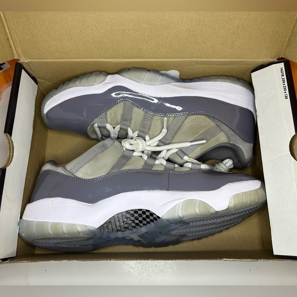 Jordan 11 Retro Low Cool Grey Size 11.5M Pre-loved - Picture 2 of 7